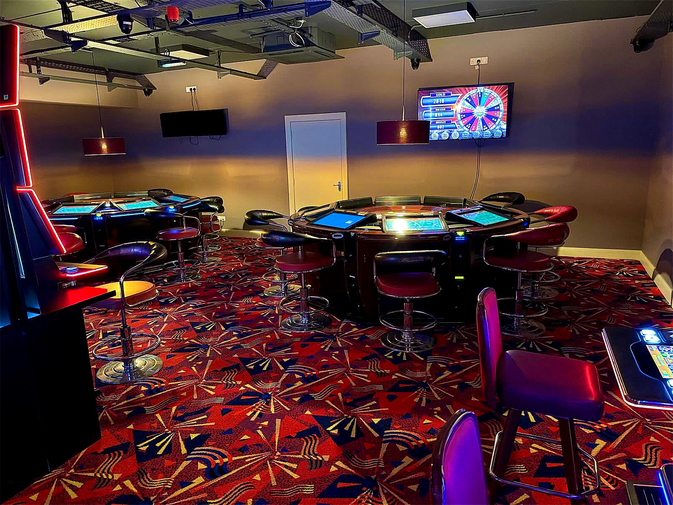 The roulette room